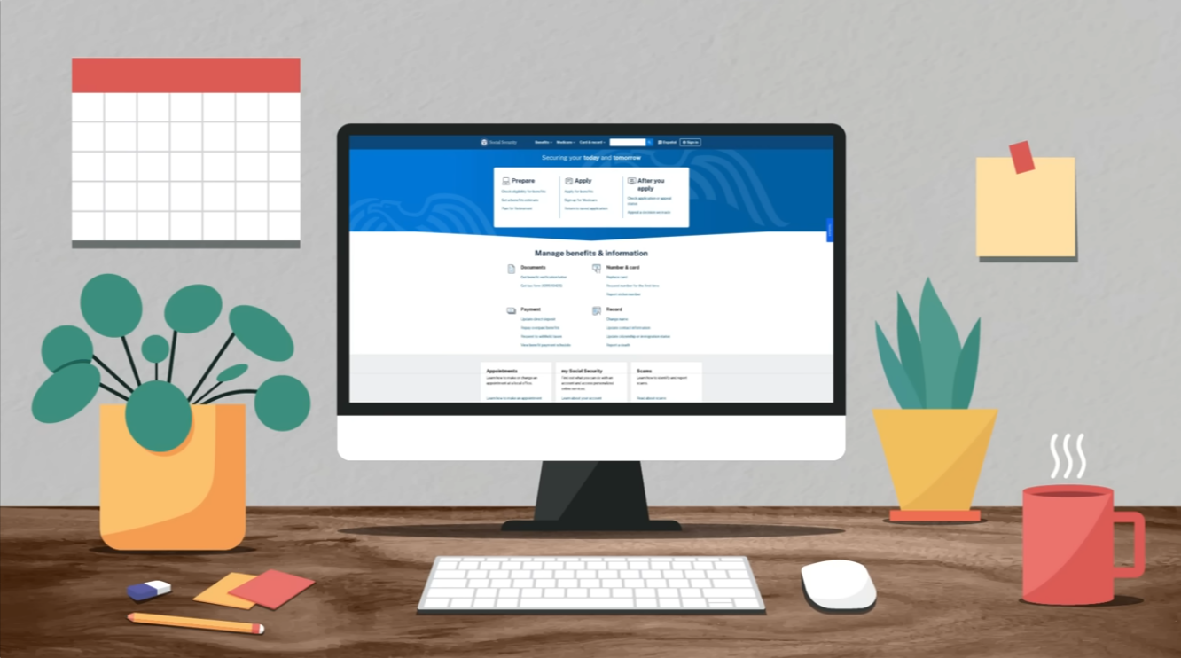 A How-To Guide to Your “my Social Security” Account D B Anglin Financial Group